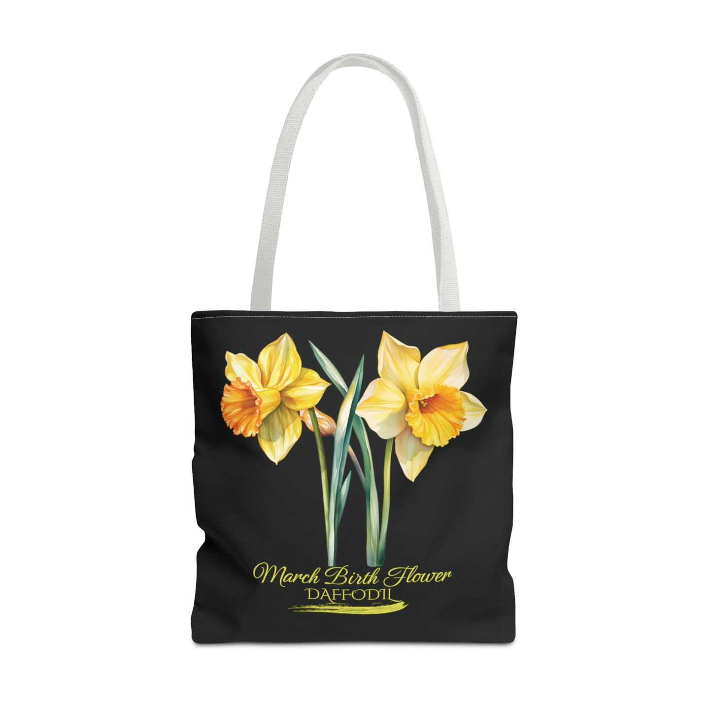 March Birth Flower: Daffodil - Tote Bag (AOP)