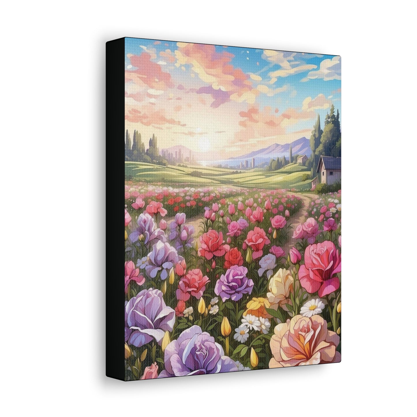 Flower Farm: Canvas Gallery Wraps