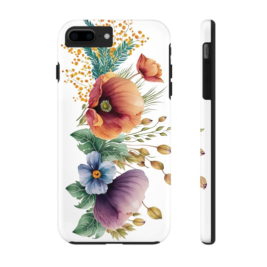 Tough Phone Cases: Watercolor Flower