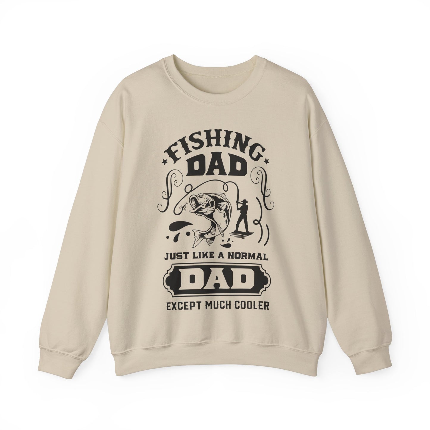 Fishing dad - Unisex Heavy Blend™ Crewneck Sweatshirt