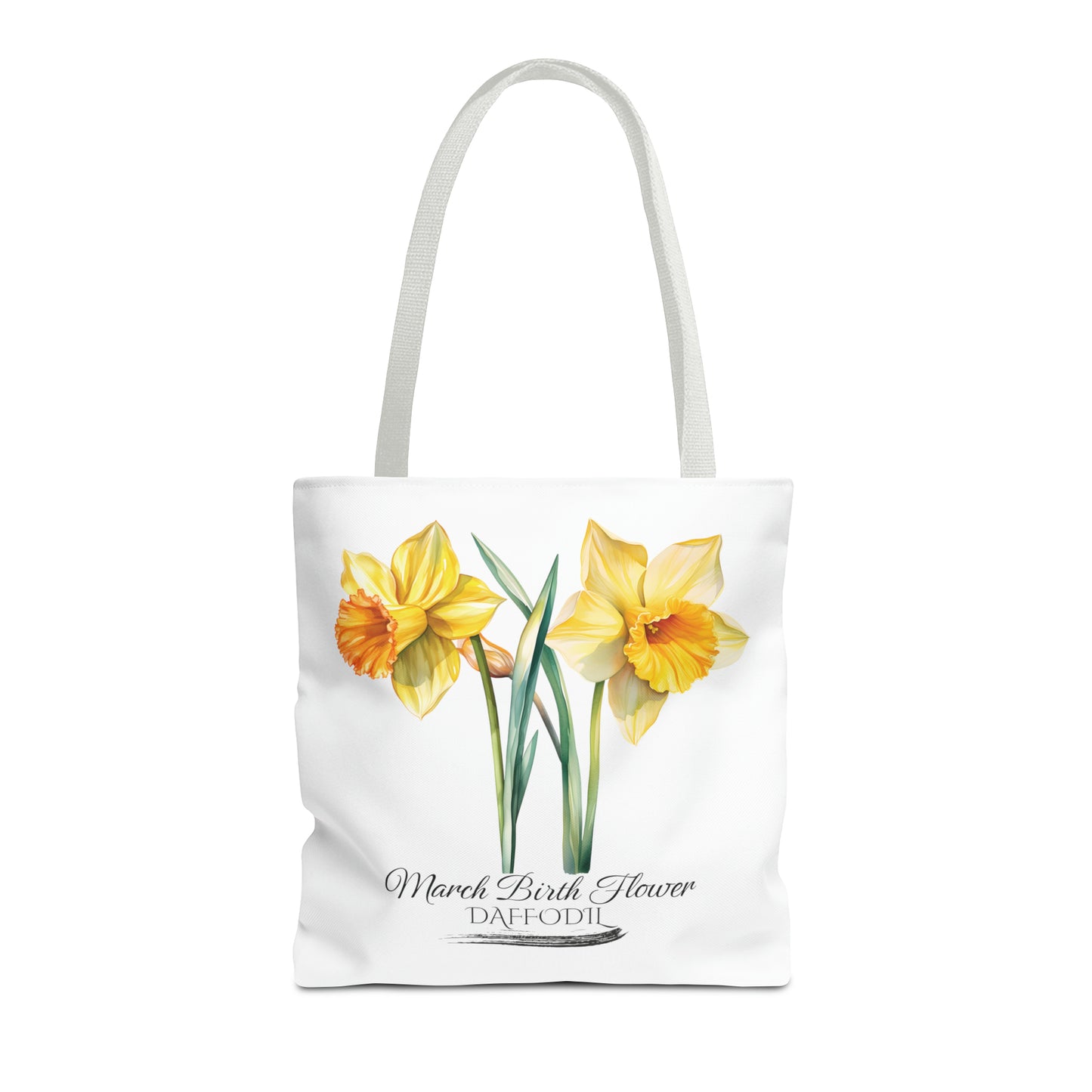 March Birth Flower: Daffodil - Tote Bag (AOP)