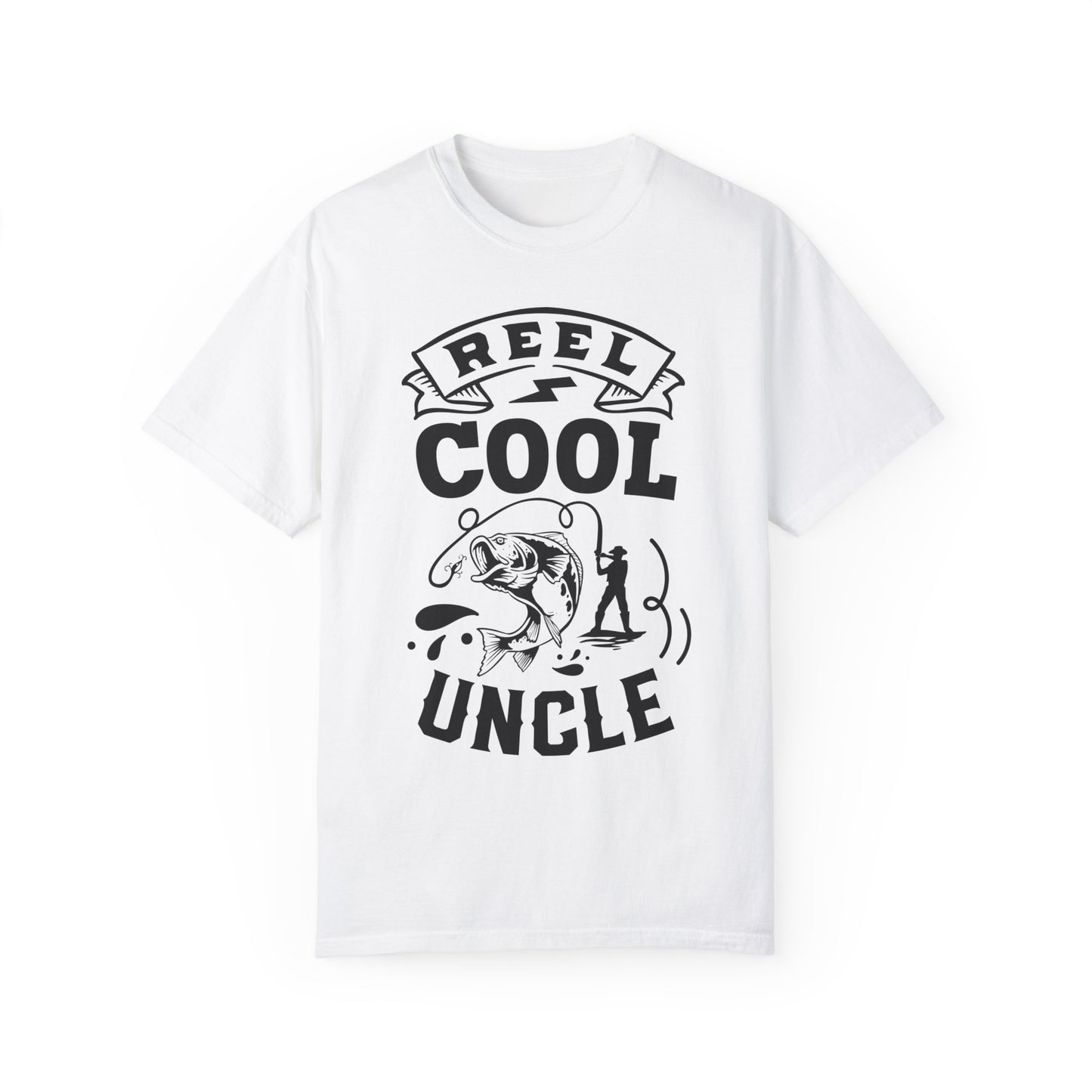 Reel cool uncle: Unisex Garment-Dyed T-shirt