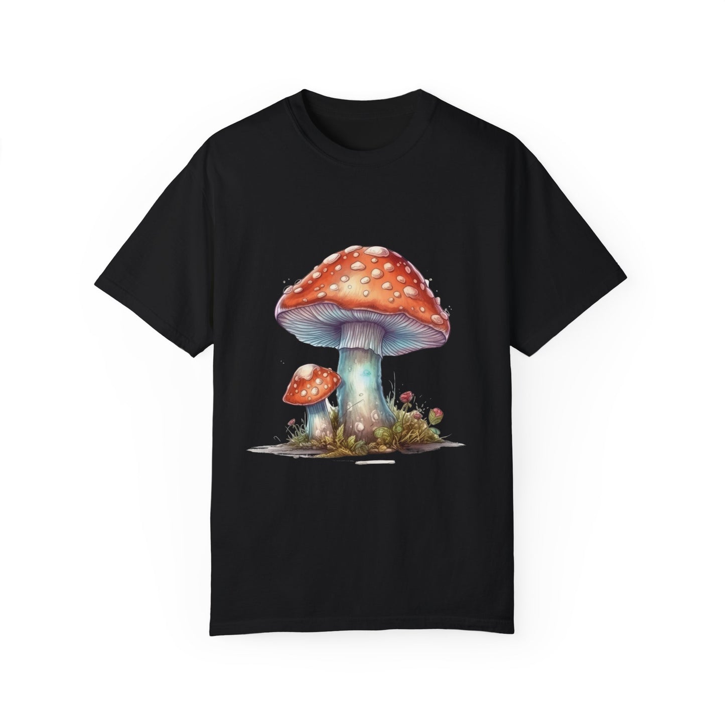 Fantasy Mushroom-27: Unisex Garment-Dyed T-shirt