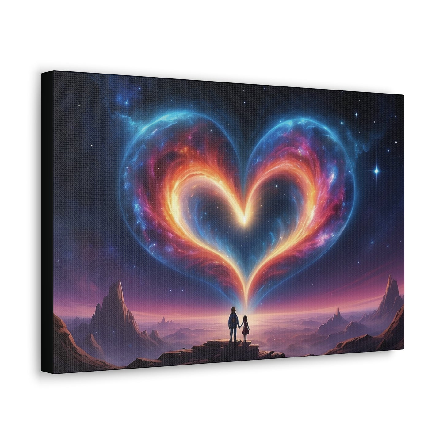 Father & Daughter Forever Love: Canvas Gallery Wraps