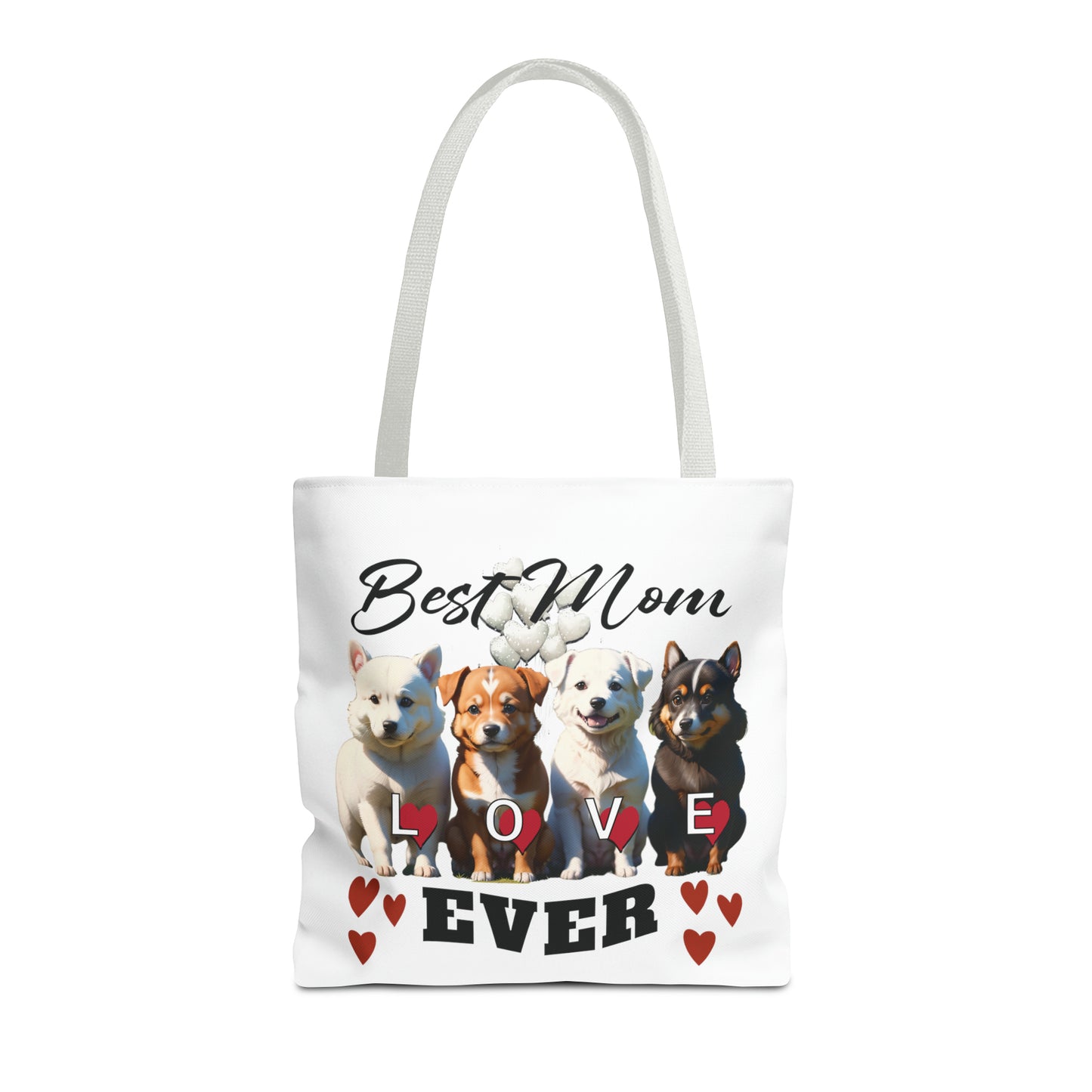 Valentine: Best Mom Ever - Tote Bag (AOP)