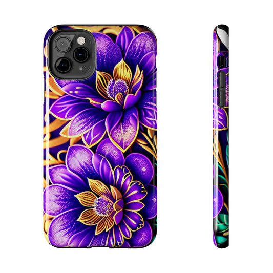 Tough Phone Cases: Fantasy Blossom Flowers