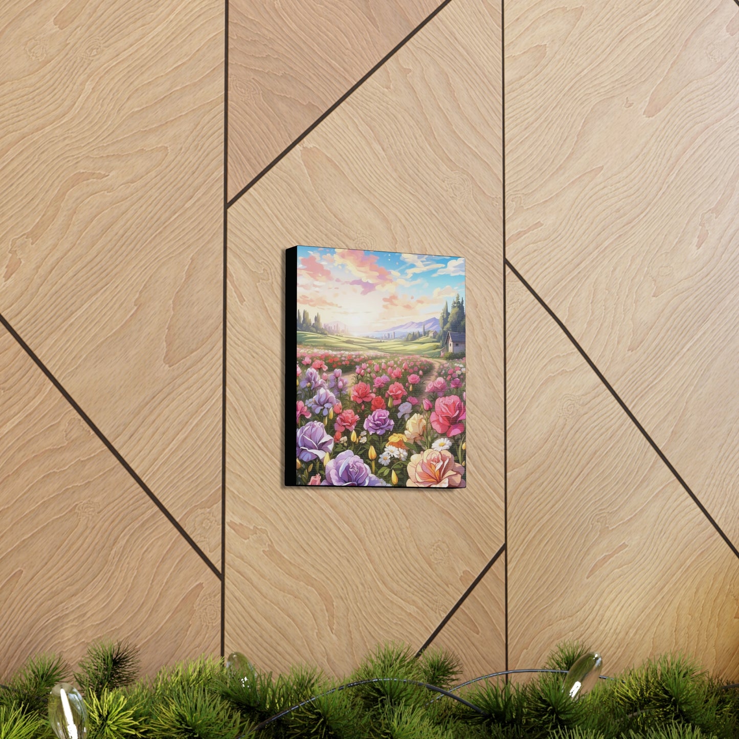 Flower Farm: Canvas Gallery Wraps