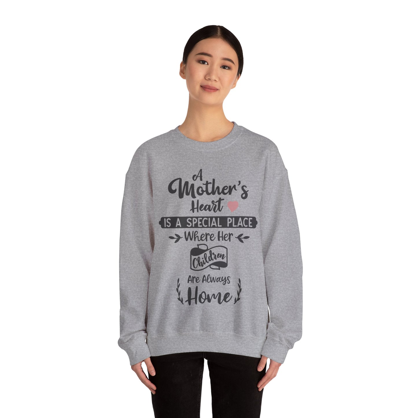 Mother's Heart is a special place - Unisex Heavy Blend™ Crewneck Sweatshirt