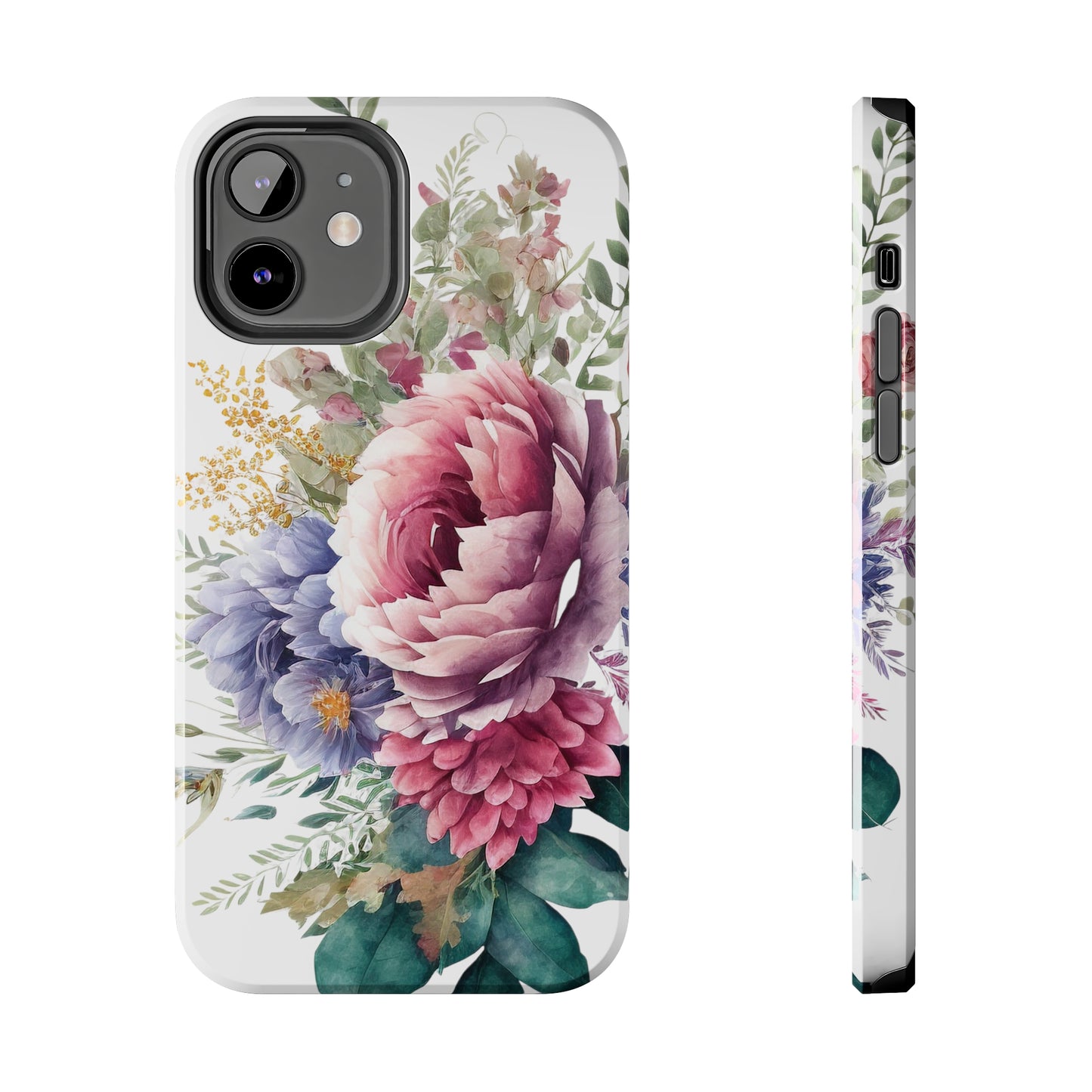 Tough Phone Cases: Watercolor Flower