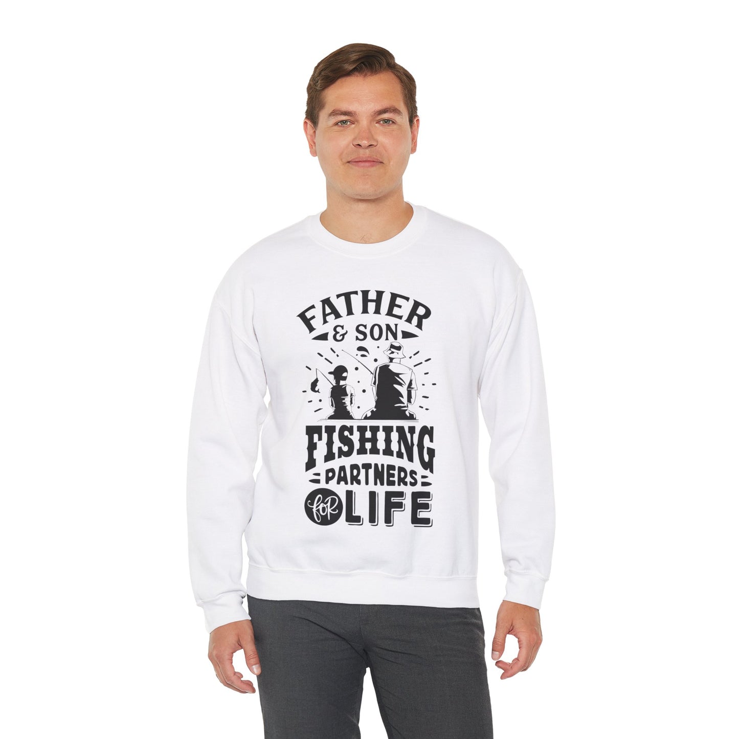 Father and son for life - Unisex Heavy Blend™ Crewneck Sweatshirt