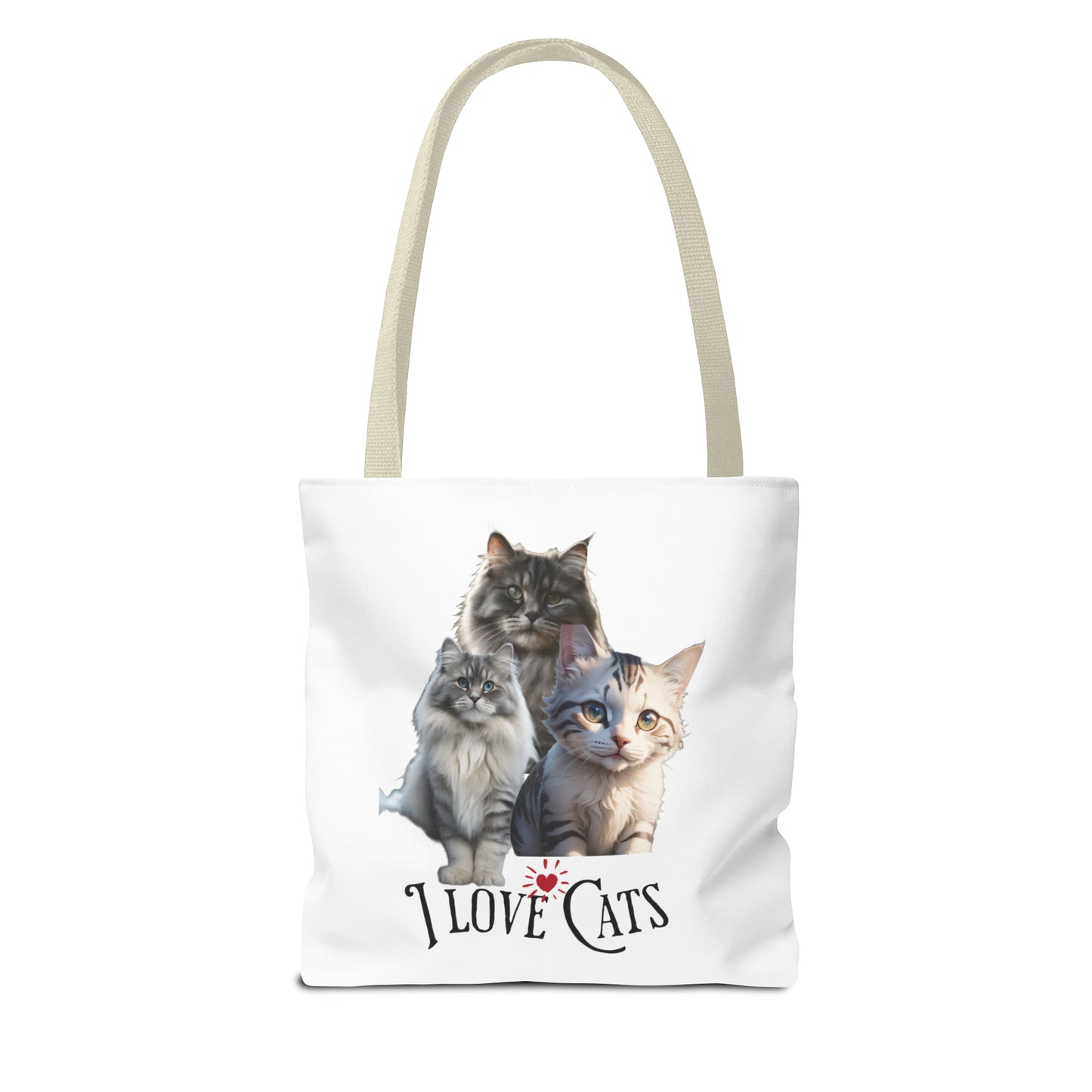 I love Cats - Tote Bag (AOP)