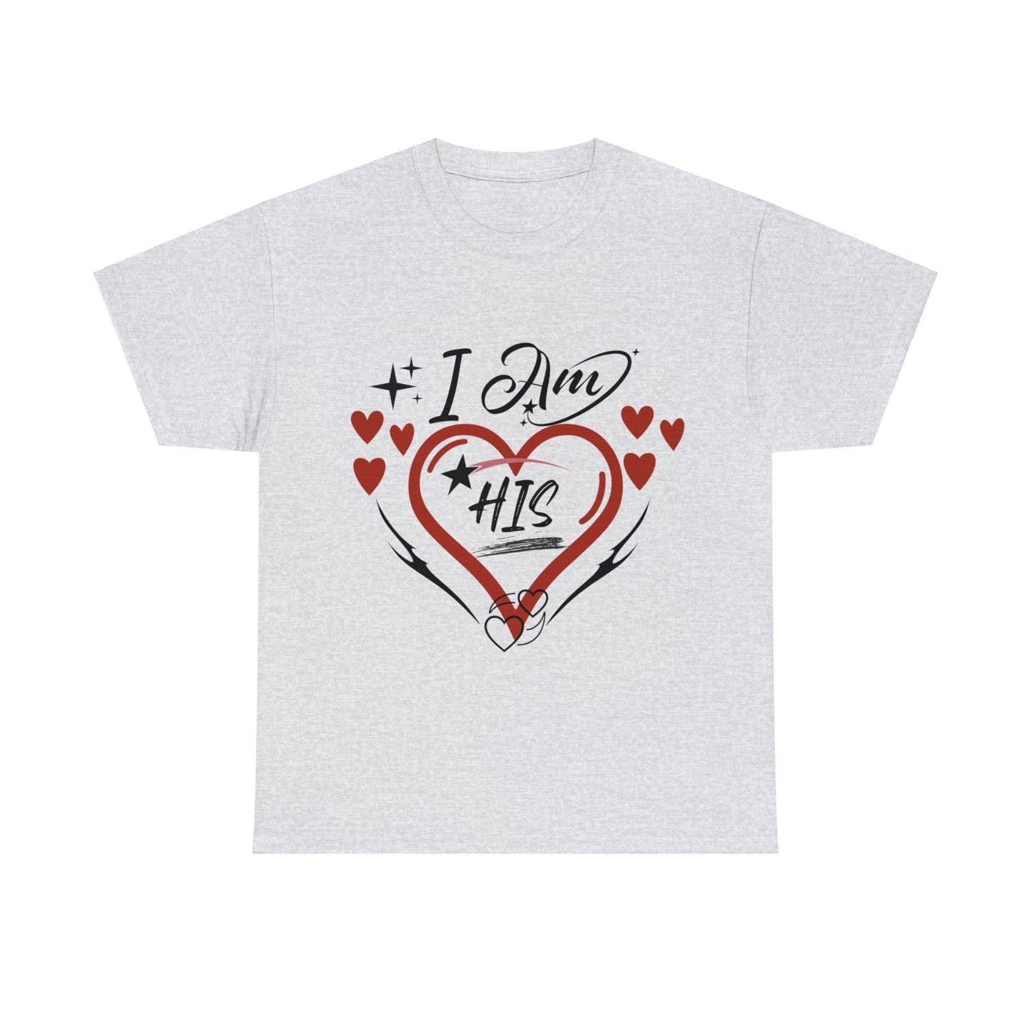 Valentine: I Am His - Unisex Heavy Cotton Tee