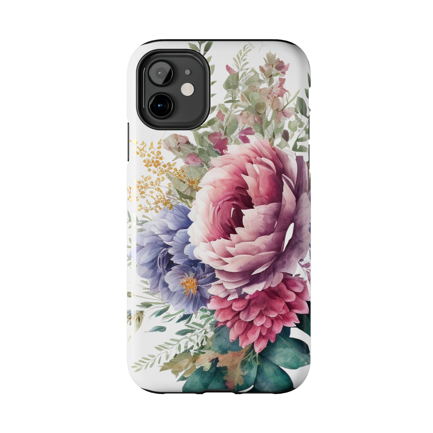 Tough Phone Cases: Watercolor Flower