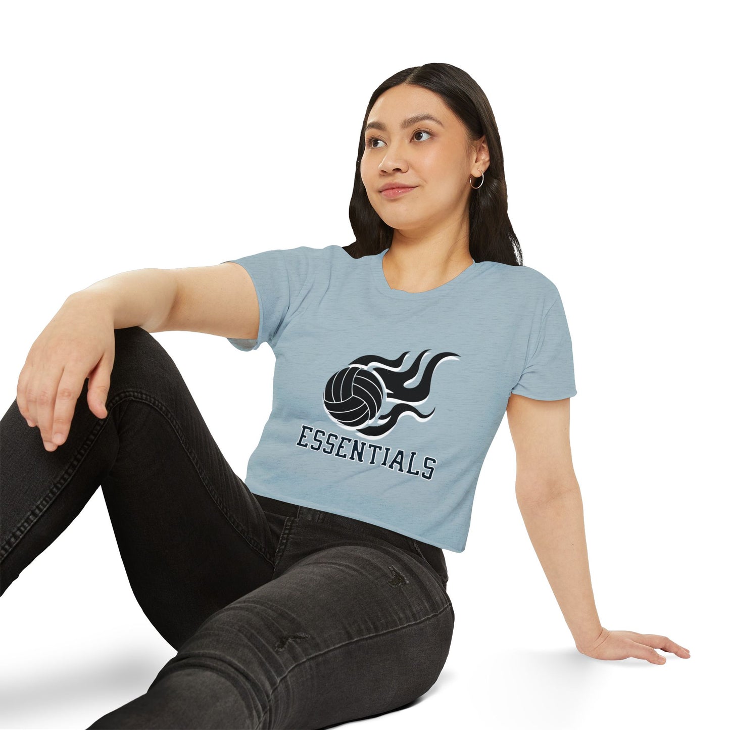 Festival Spirit Women's Crop Top, Summer Top, Sportswear, Graphic Tee, Beachwear, Party Shirt