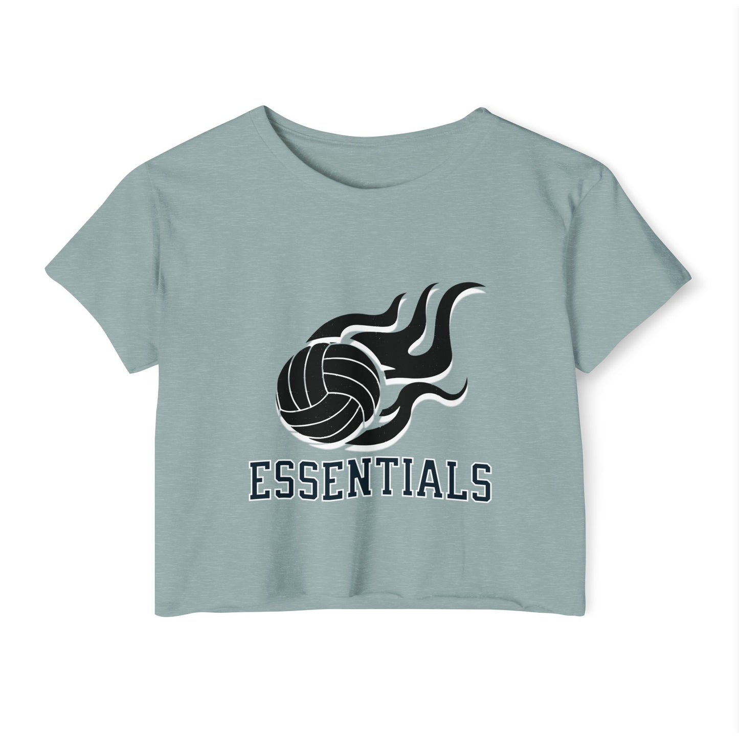Festival Spirit Women's Crop Top, Summer Top, Sportswear, Graphic Tee, Beachwear, Party Shirt