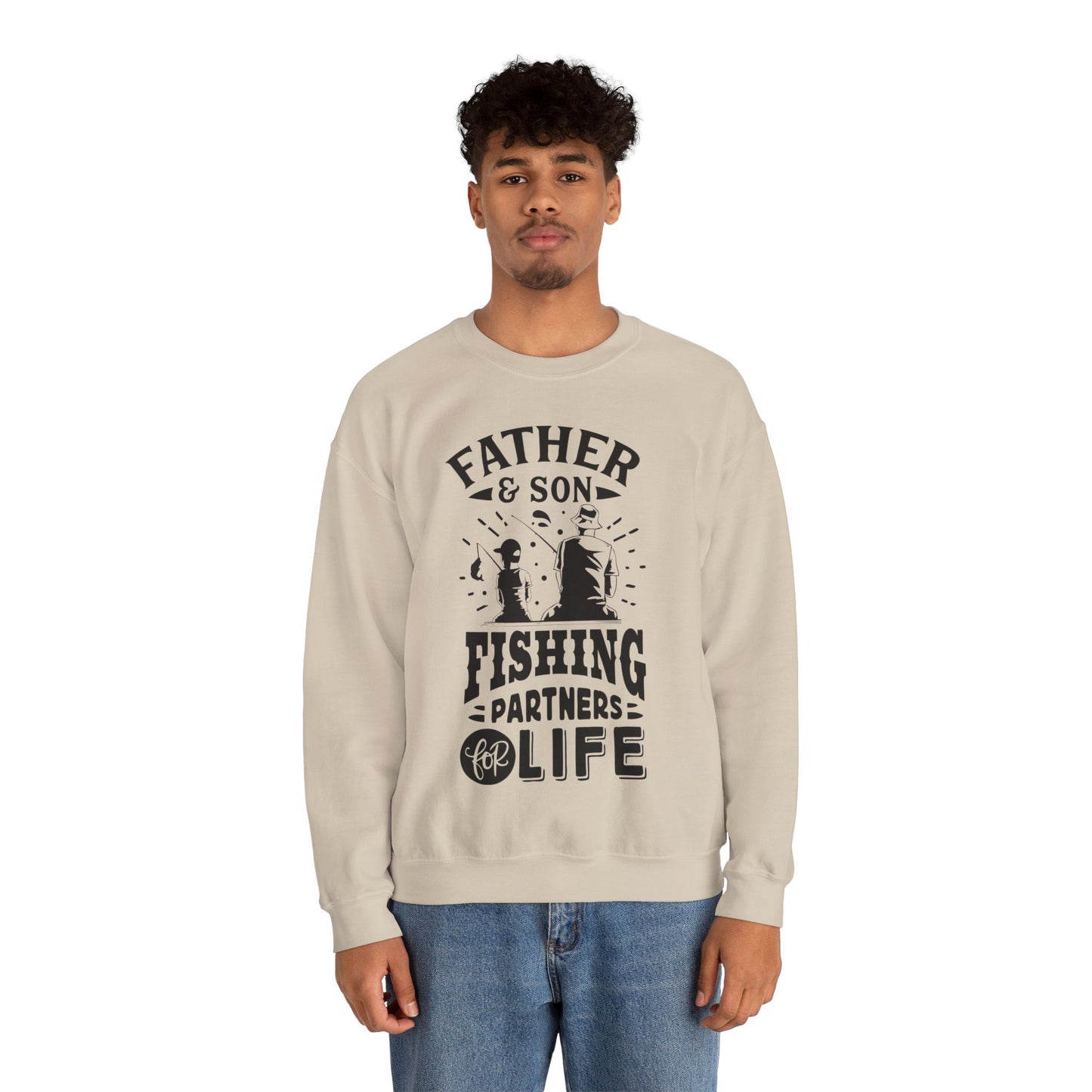 Father and son for life - Unisex Heavy Blend™ Crewneck Sweatshirt