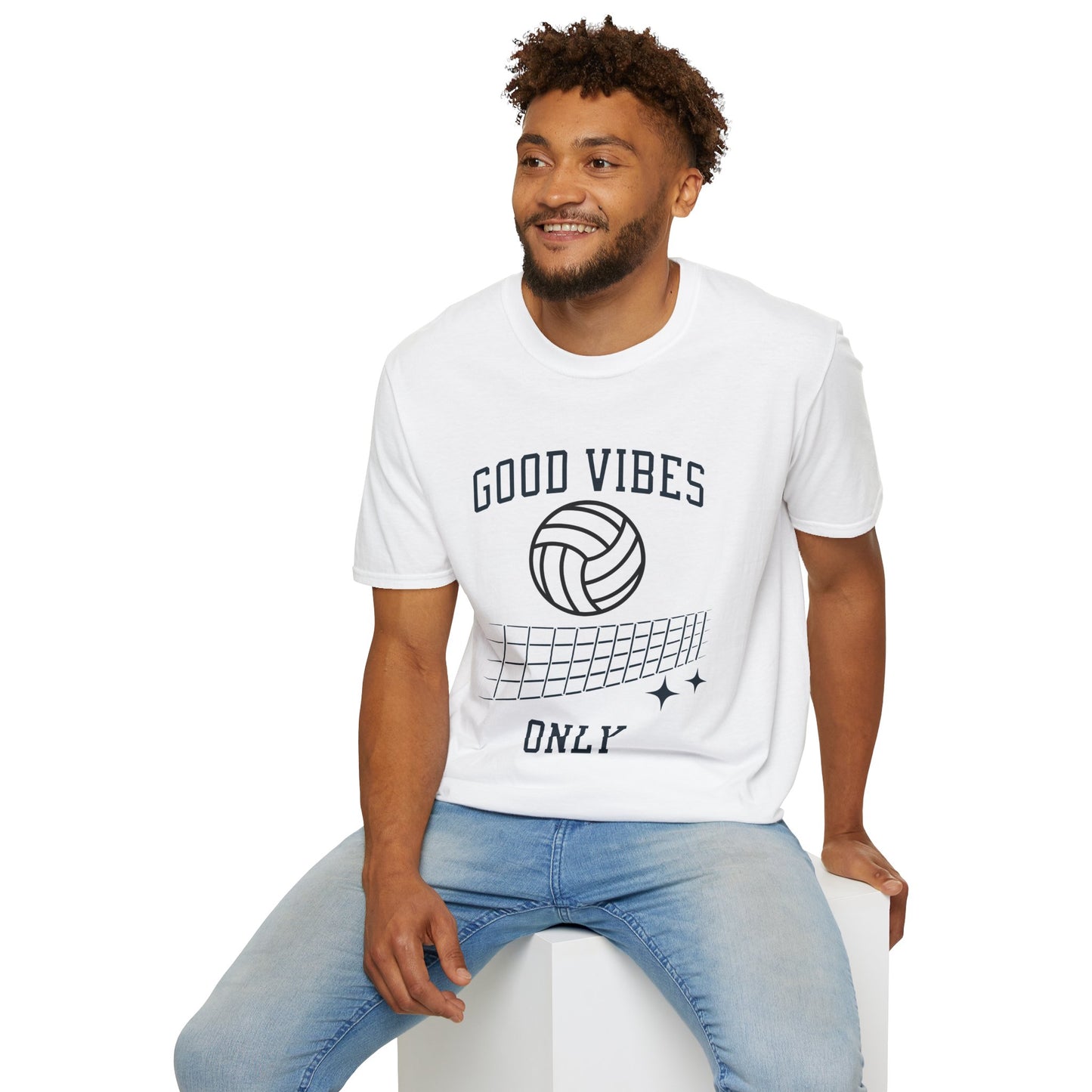 Good Vibes Only Volleyball T-Shirt