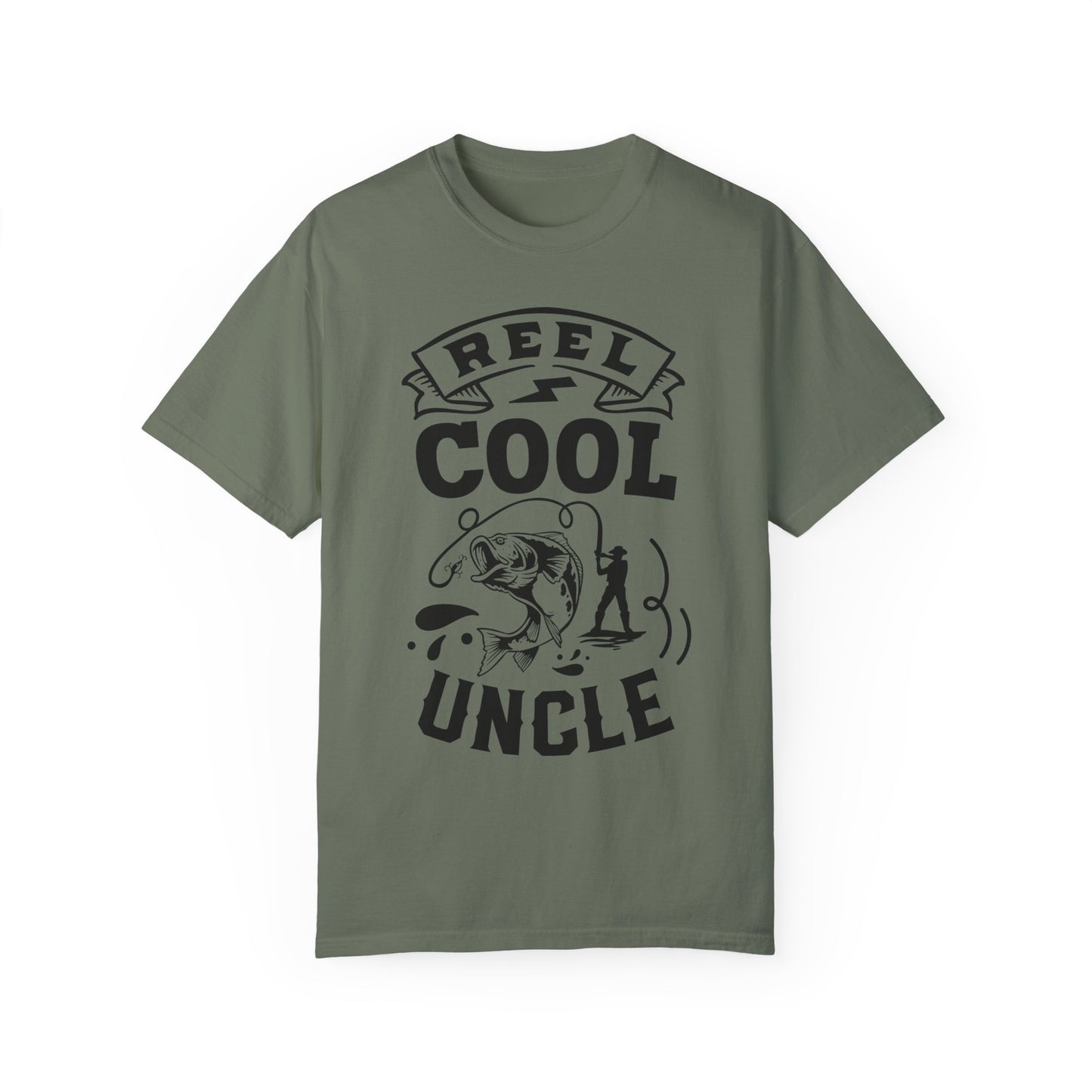 Reel cool uncle: Unisex Garment-Dyed T-shirt