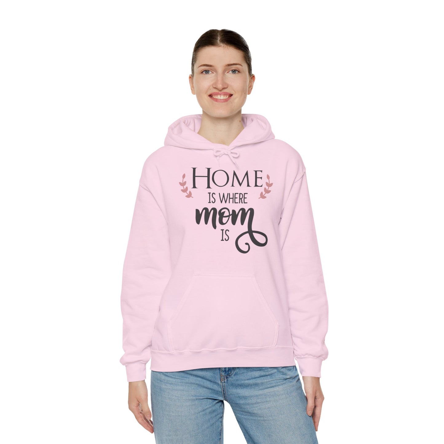 Home is where mom is - Unisex Heavy Blend™ Hooded Sweatshirt