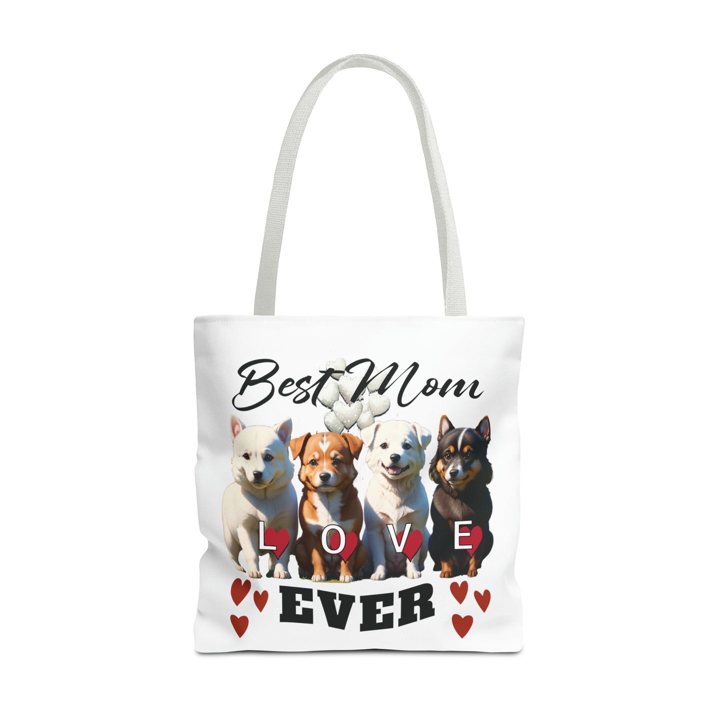 Valentine: Best Mom Ever - Tote Bag (AOP)