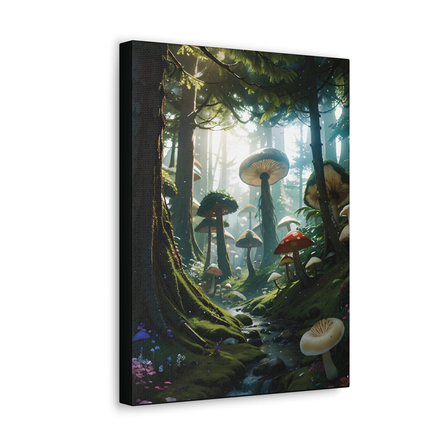 Mushroom Forest: Canvas Gallery Wraps