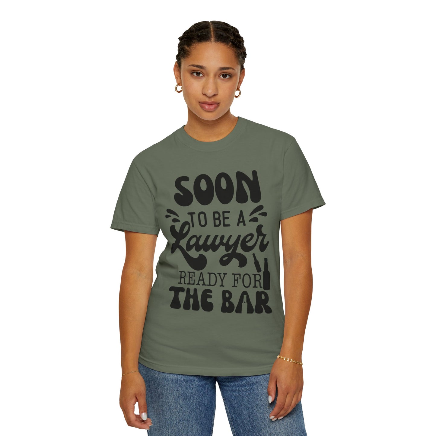 Soon to be a lawyer - Unisex Garment-Dyed T-shirt