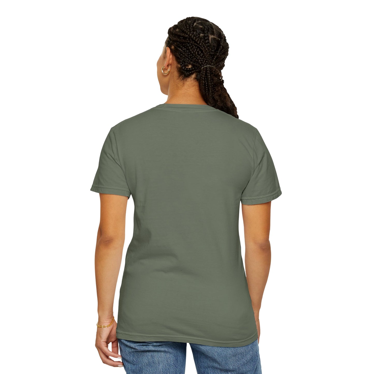 Life status currently holding - Unisex Garment-Dyed T-shirt