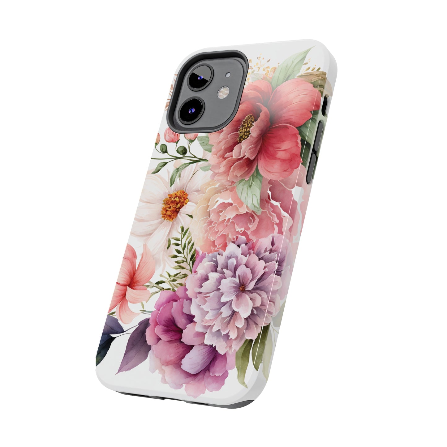 Tough Phone Cases: Watercolor Flower