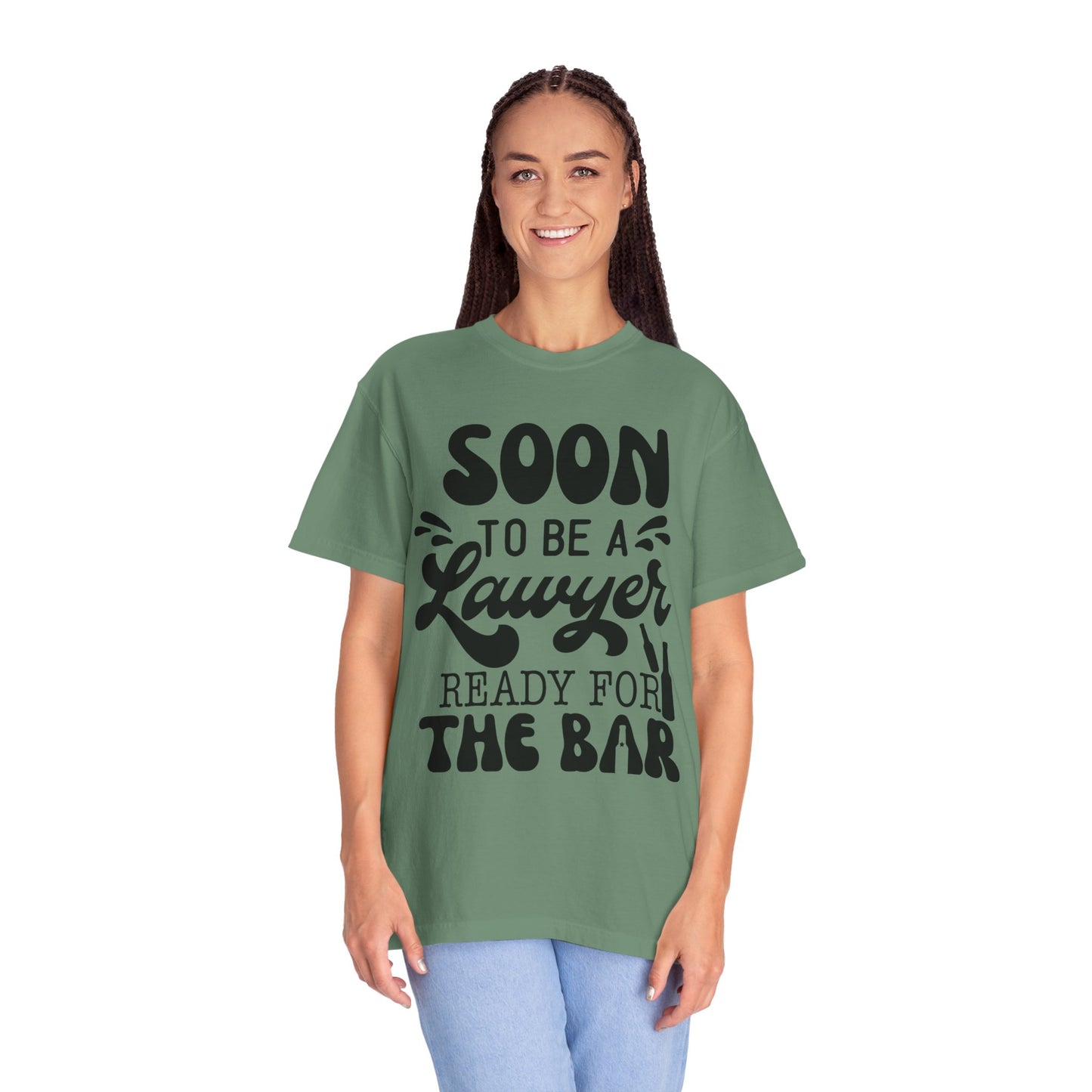 Soon to be a lawyer - Unisex Garment-Dyed T-shirt