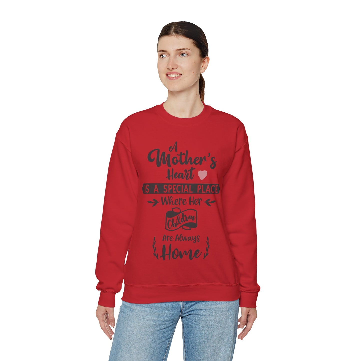 Mother's Heart is a special place - Unisex Heavy Blend™ Crewneck Sweatshirt