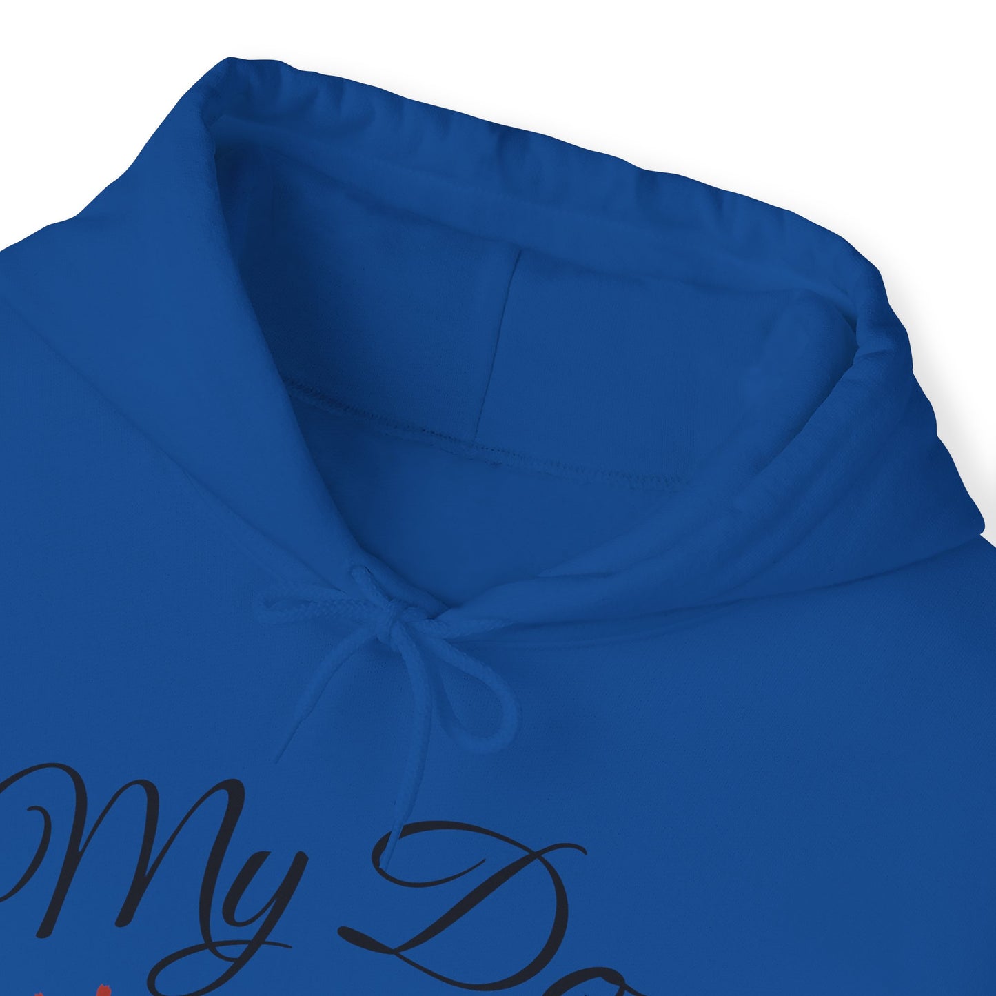 My Dog Is My Valentine - Unisex Heavy Blend™ Hooded Sweatshirt