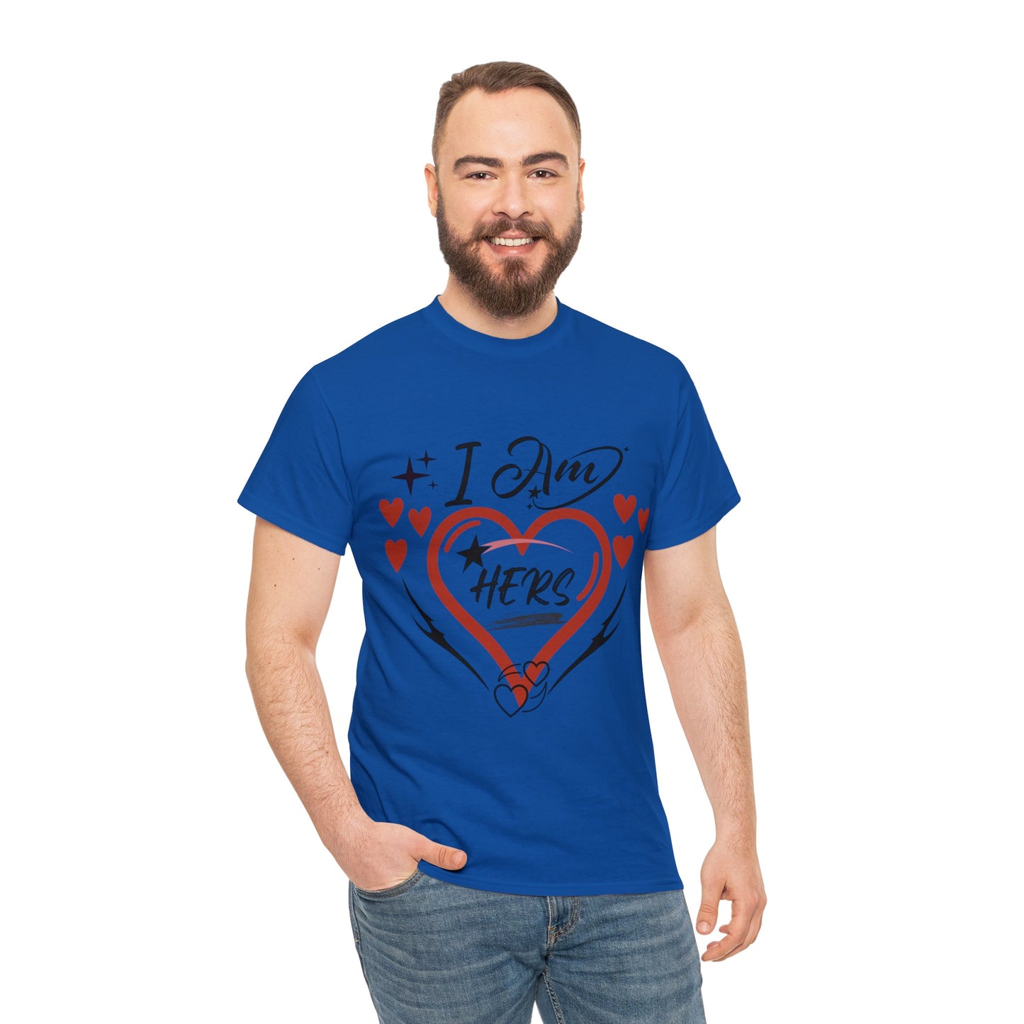 Valentine: I Am Hers - Unisex Heavy Cotton Tee