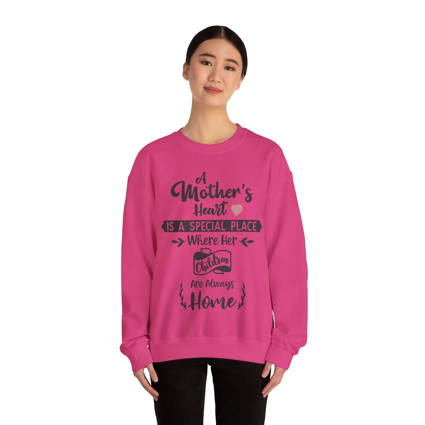 Mother's Heart is a special place - Unisex Heavy Blend™ Crewneck Sweatshirt