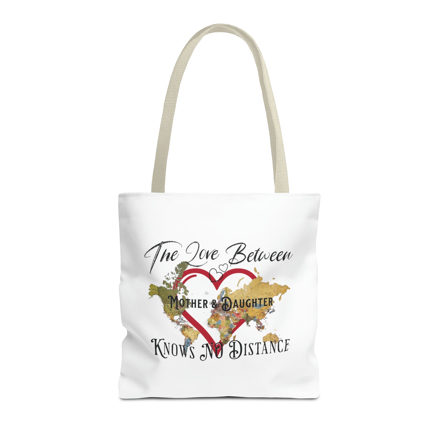 The love between mother and daughter knows no distance - Tote Bag (AOP)