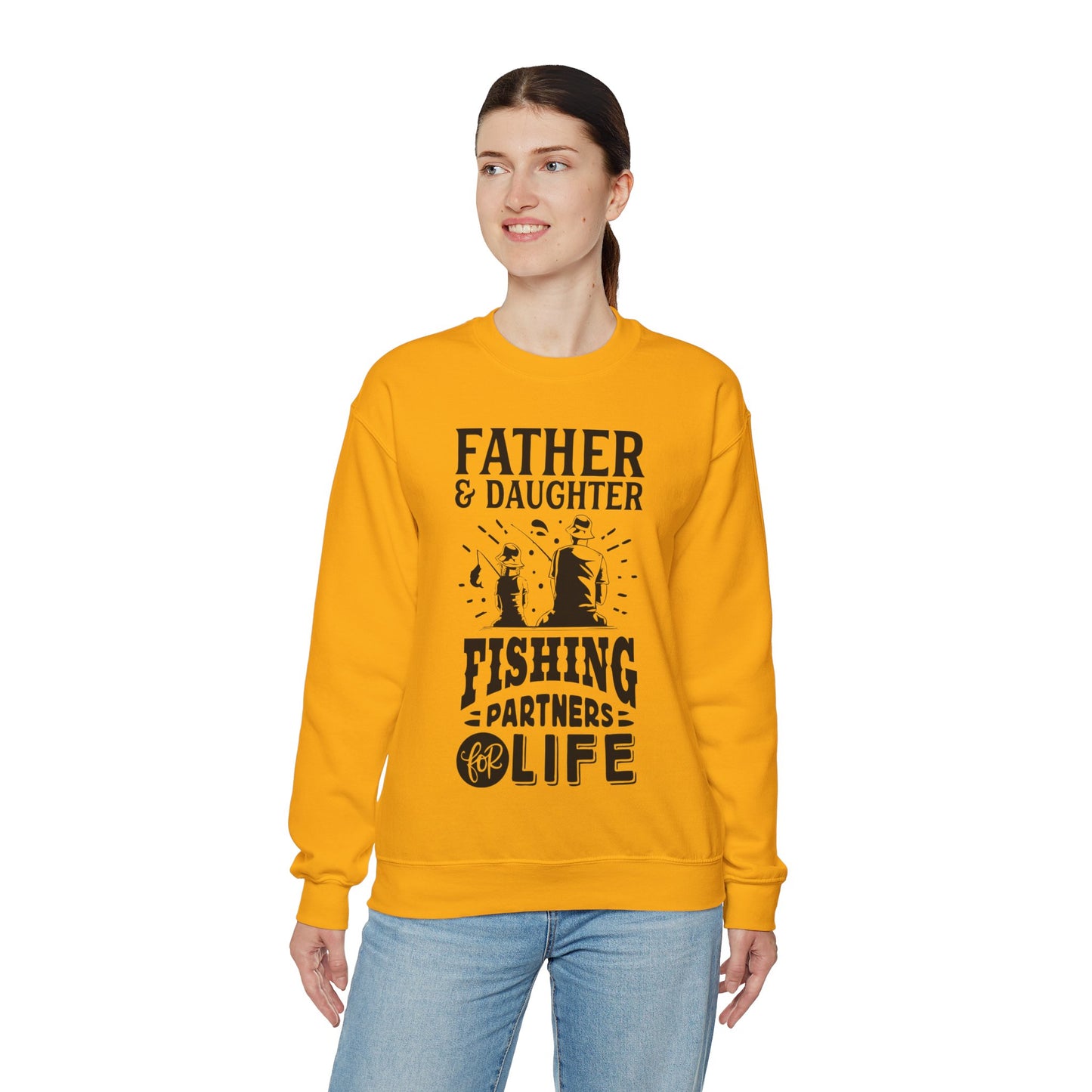 Father and Daughter for life - Unisex Heavy Blend™ Crewneck Sweatshirt