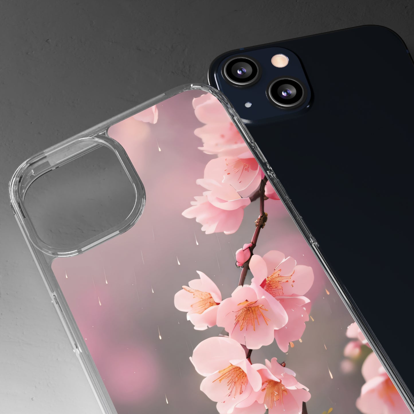 Clear Phone Cases: Blossom Flower