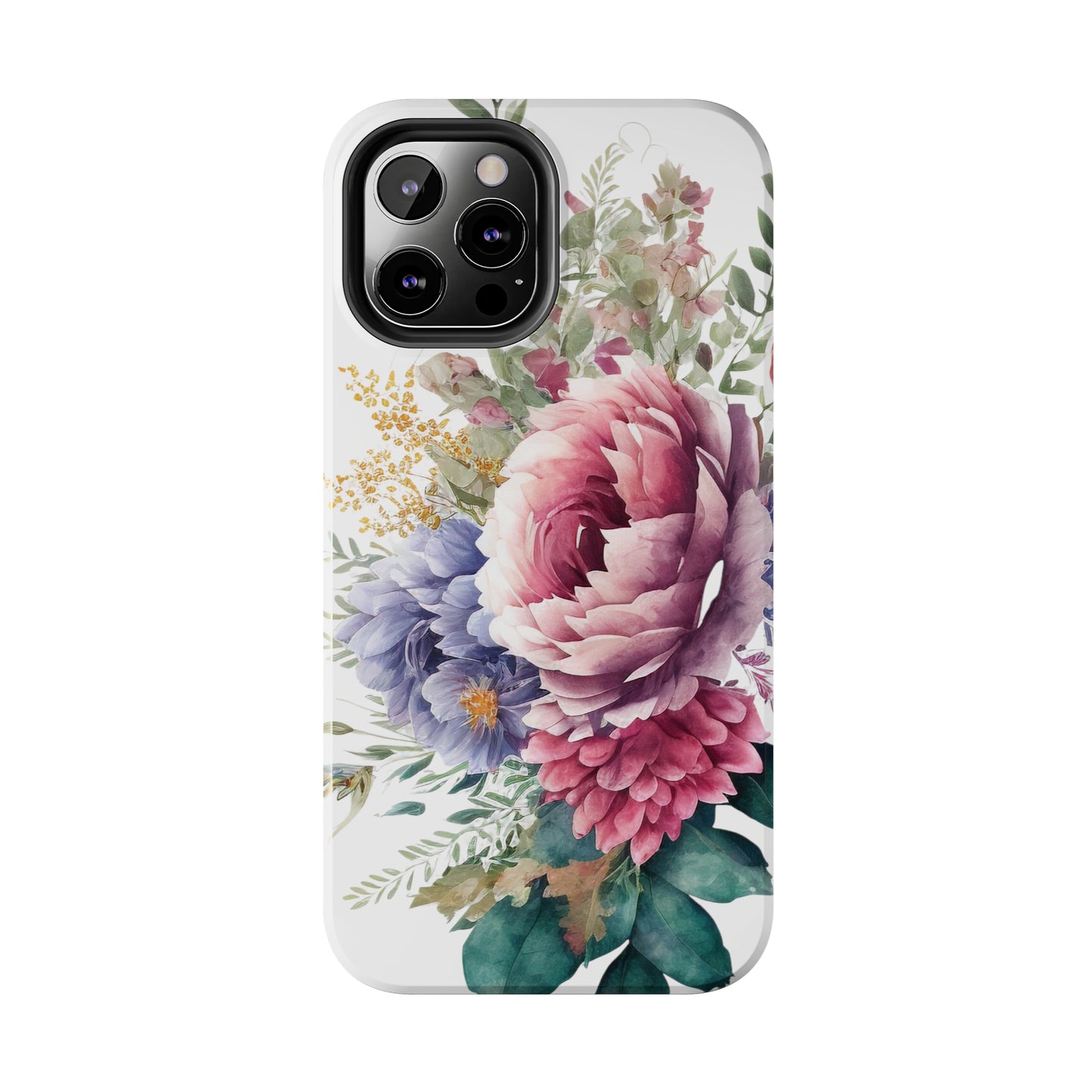 Tough Phone Cases: Watercolor Flower