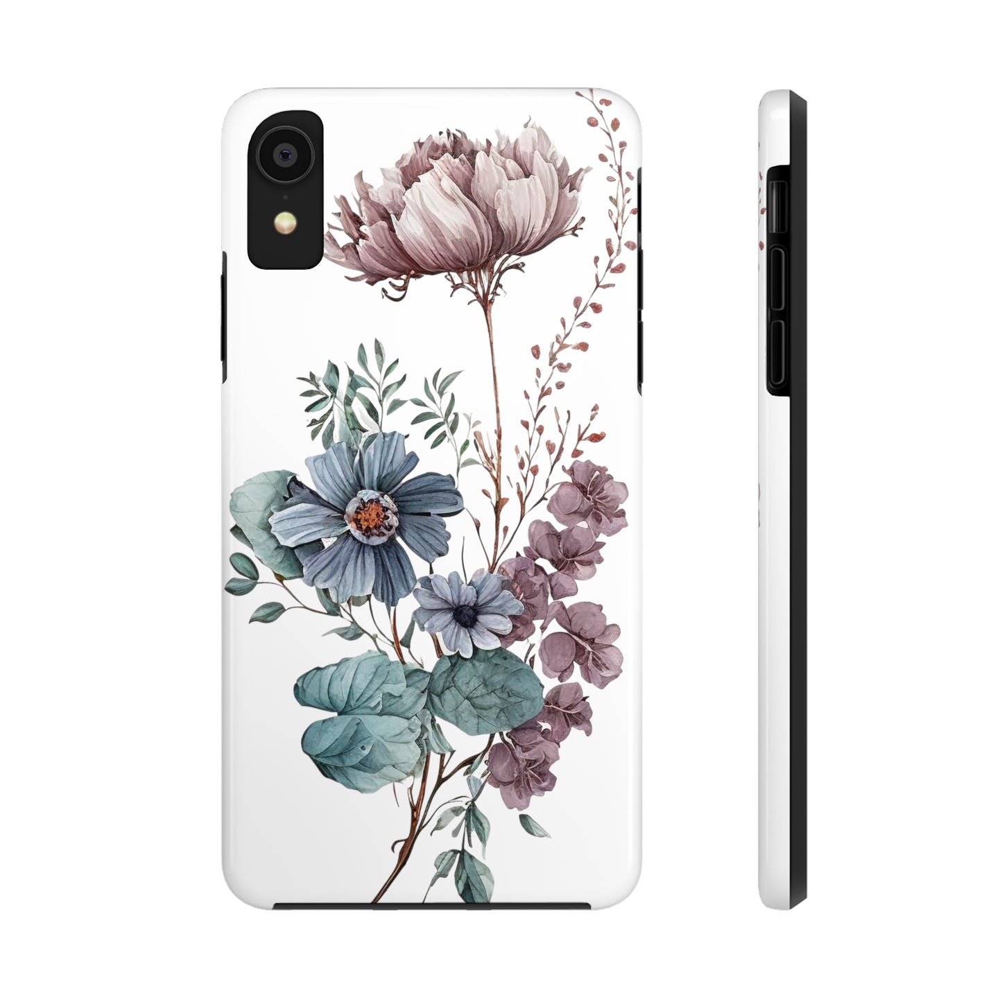 Tough Phone Cases: Watercolor Flower