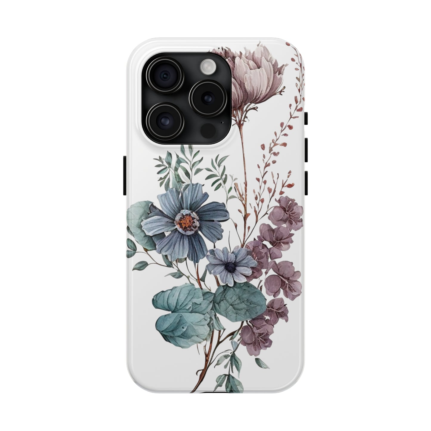 Tough Phone Cases: Watercolor Flower