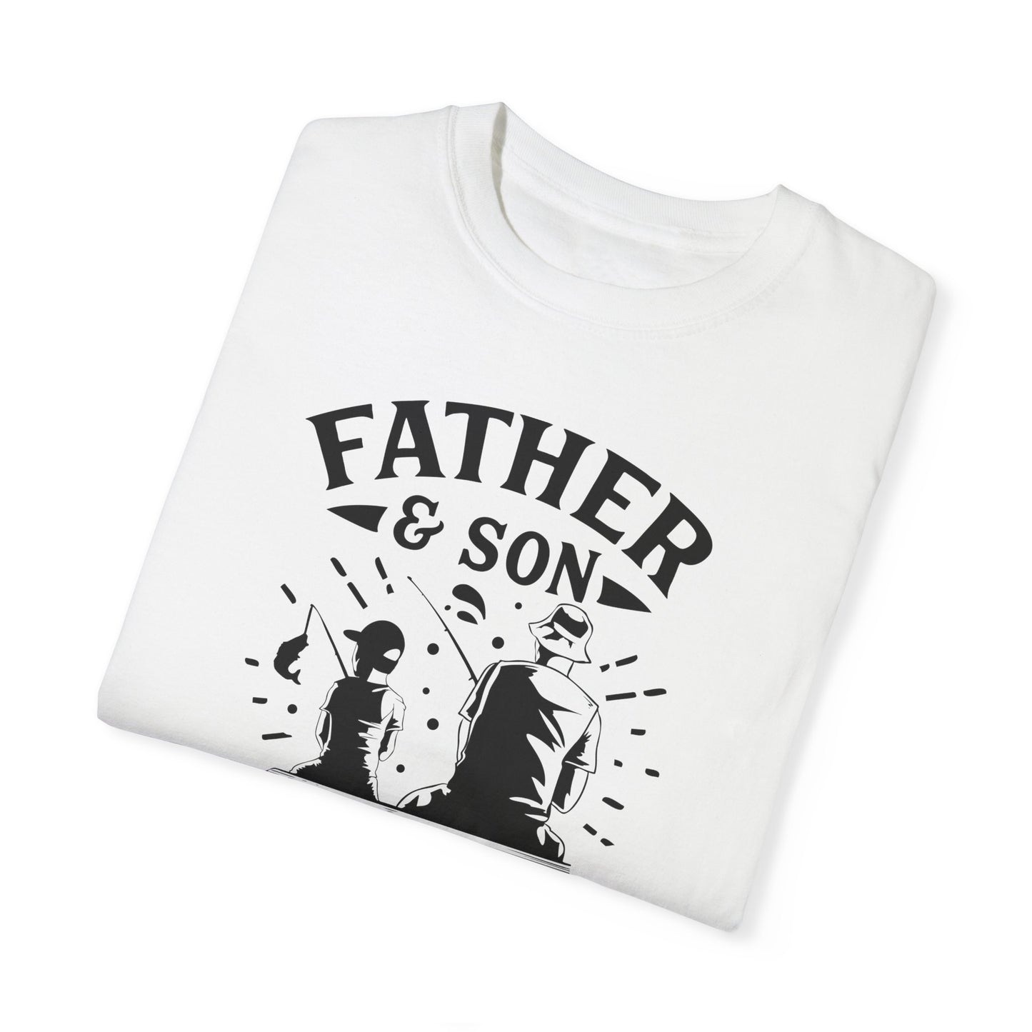 Father and Son forever: Unisex Garment-Dyed T-shirt