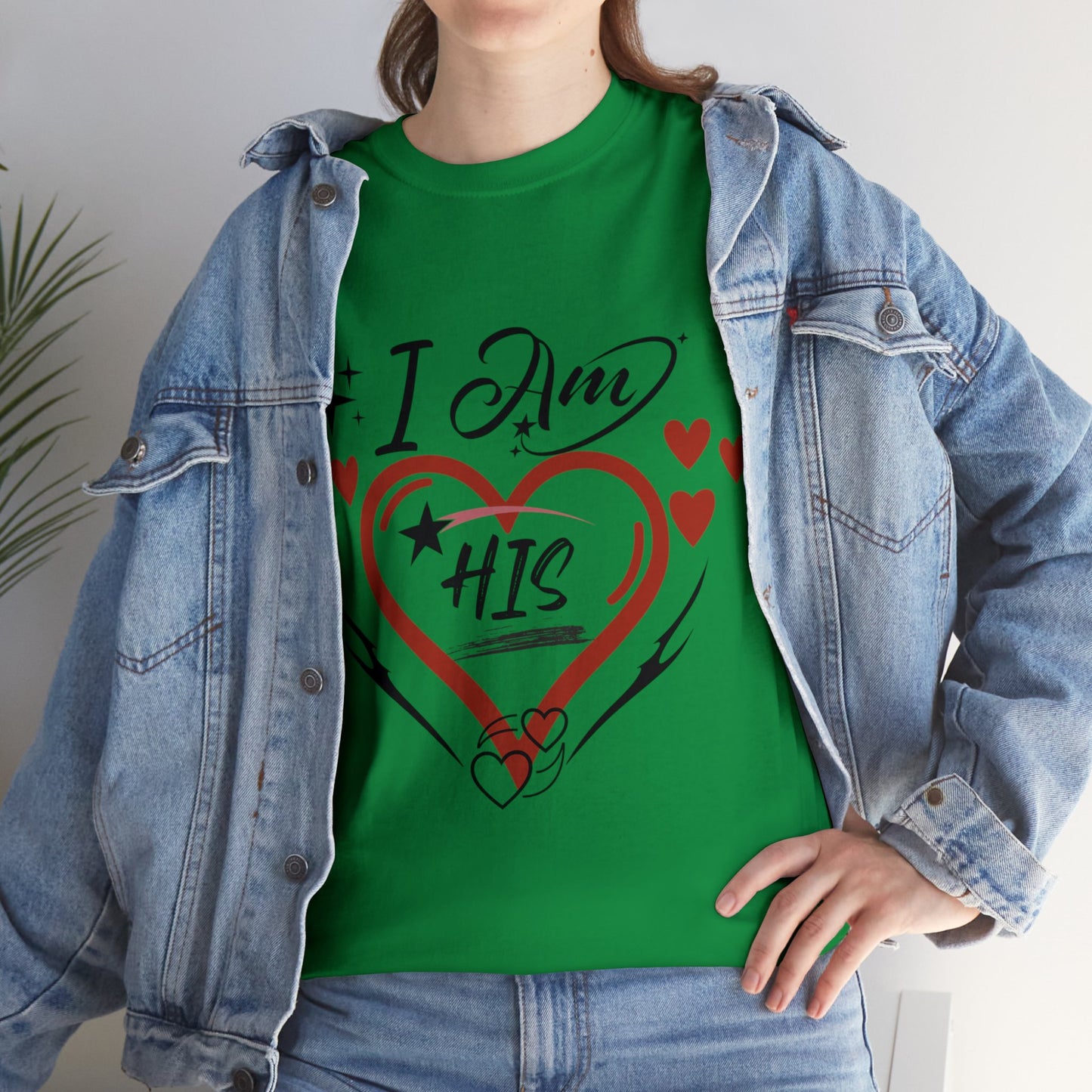 Valentine: I Am His - Unisex Heavy Cotton Tee