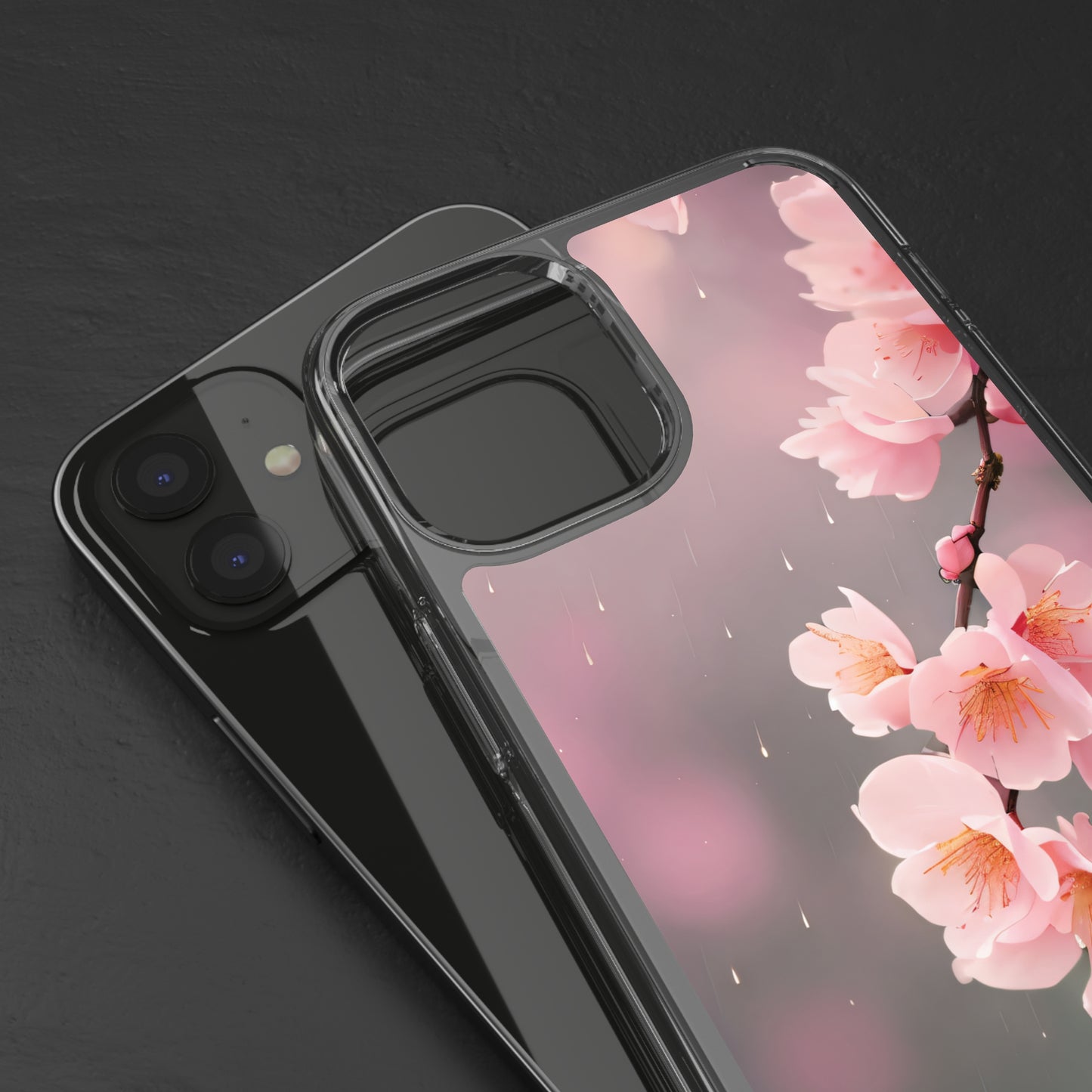 Clear Phone Cases: Blossom Flower