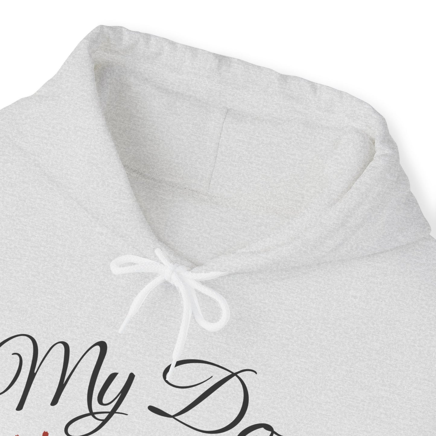 My Dog Is My Valentine - Unisex Heavy Blend™ Hooded Sweatshirt