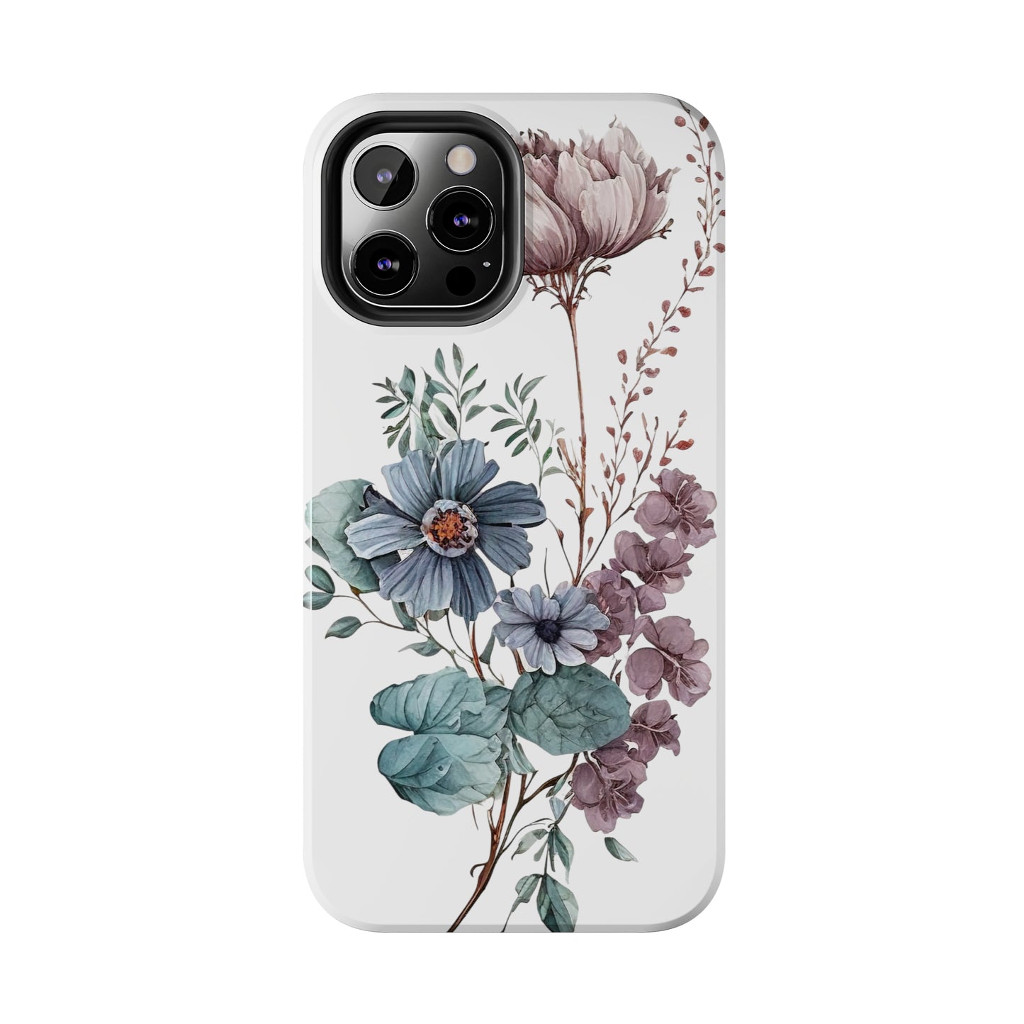 Tough Phone Cases: Watercolor Flower