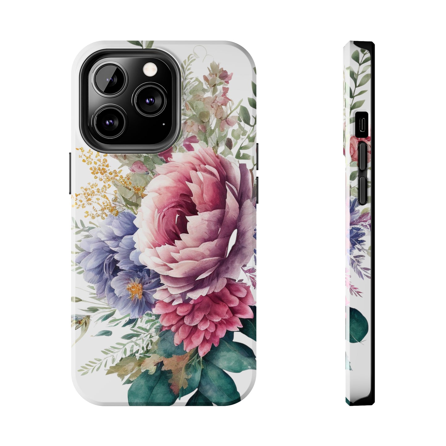 Tough Phone Cases: Watercolor Flower