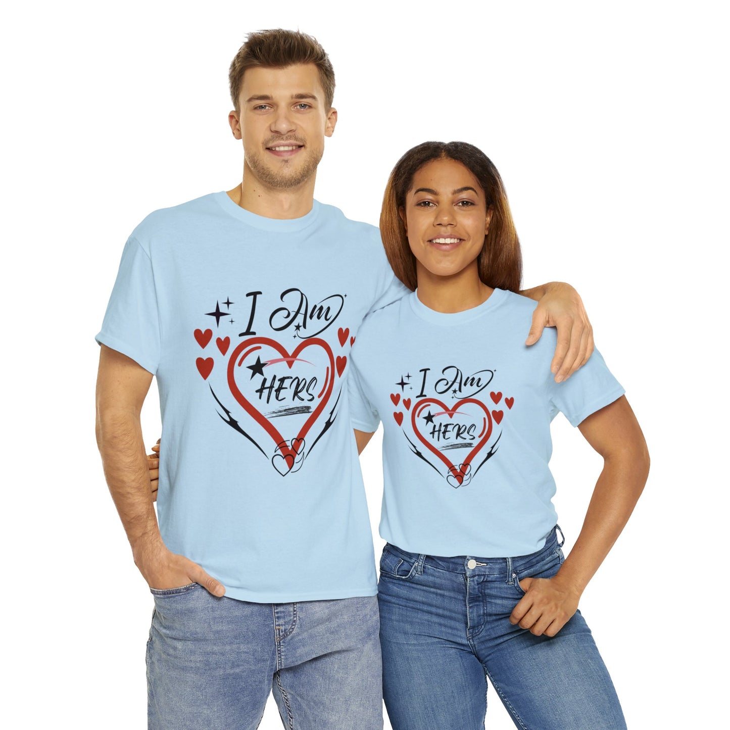 Valentine: I Am Hers - Unisex Heavy Cotton Tee