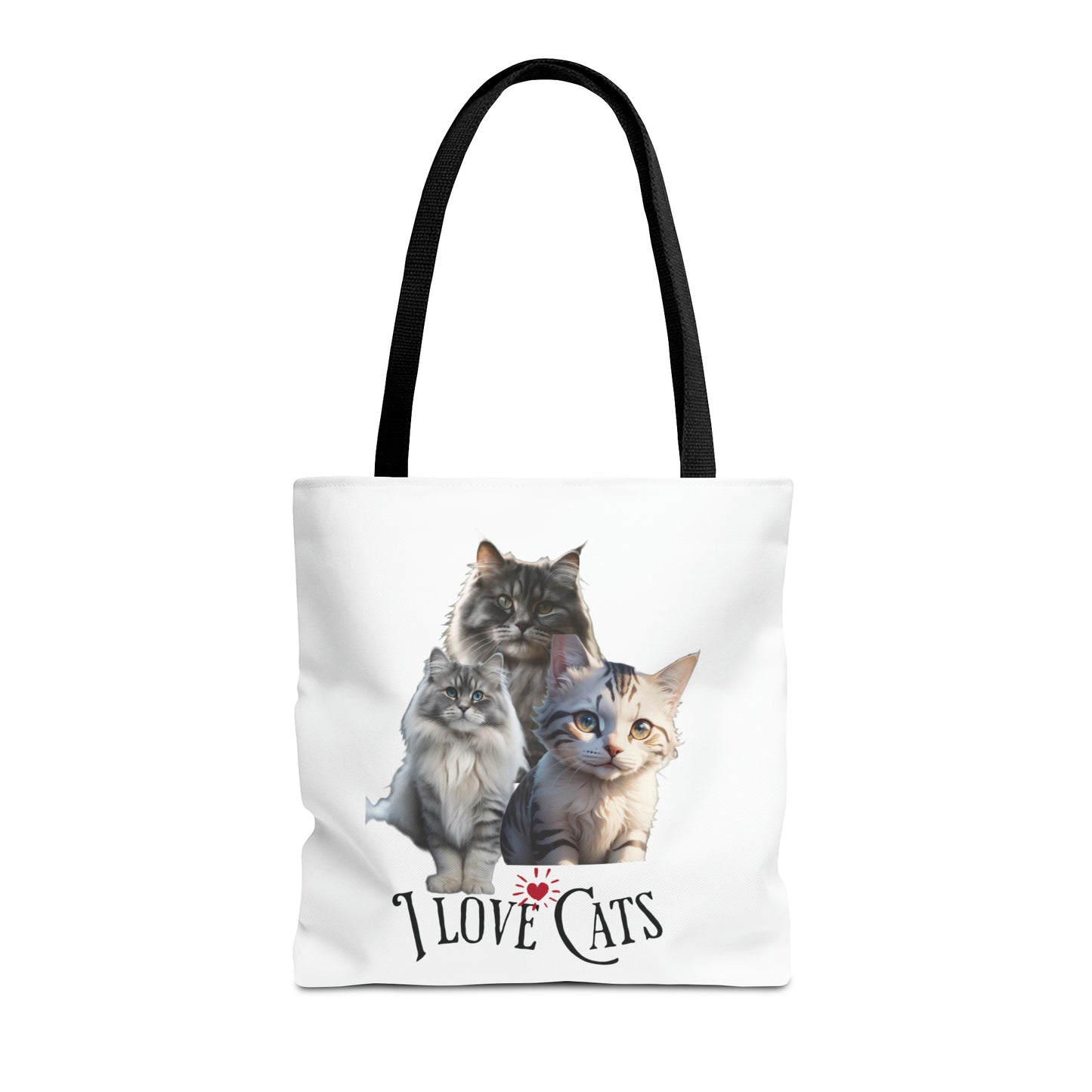 I love Cats - Tote Bag (AOP)