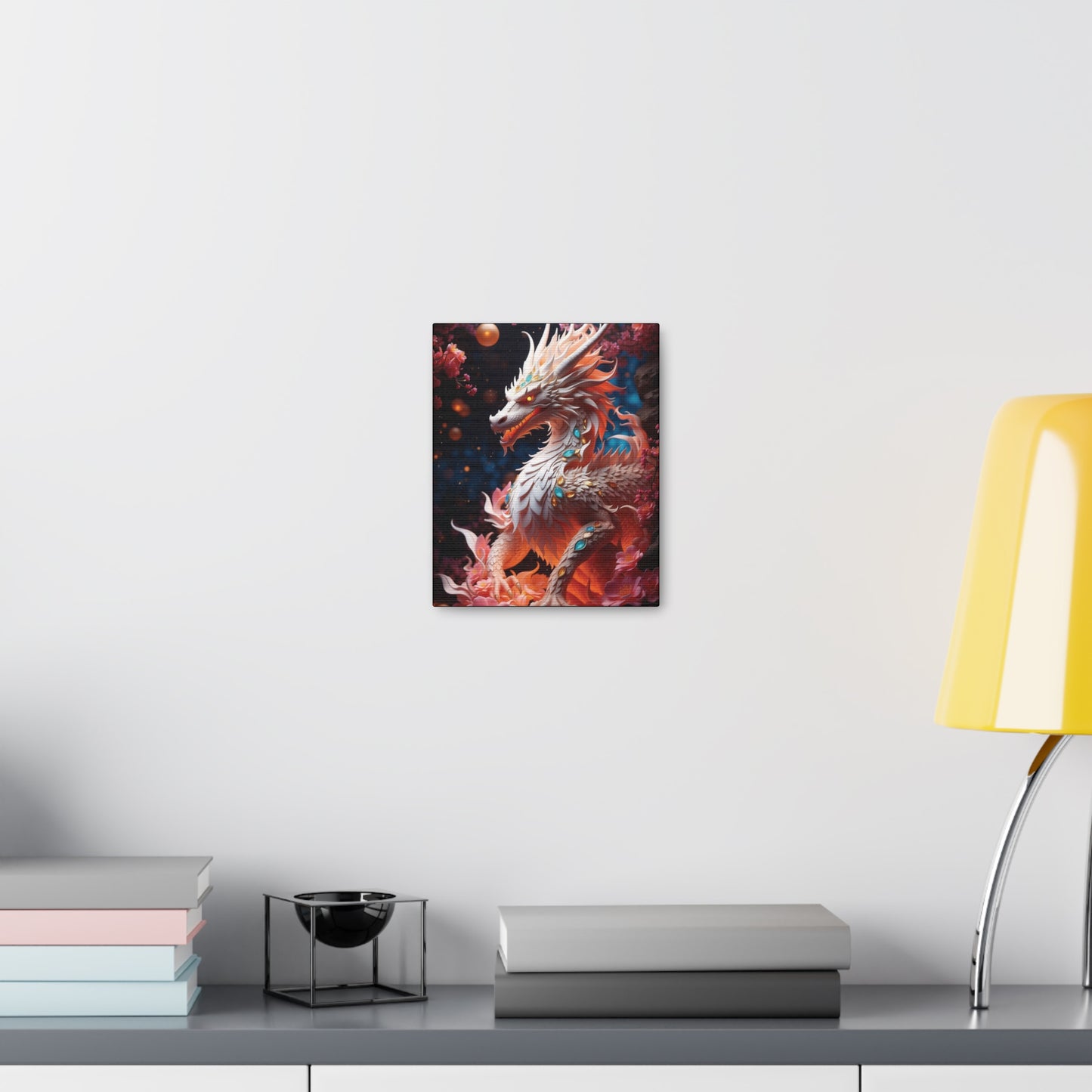 The Protector Dragon: Canvas Gallery Wraps