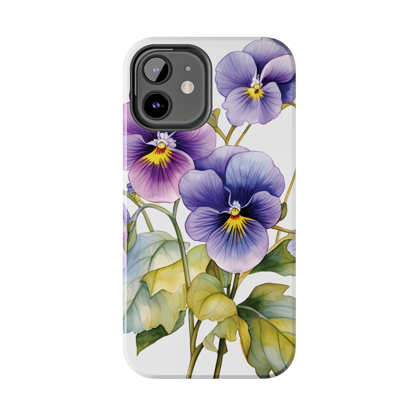 Tough Phone Cases (Violet Flower)