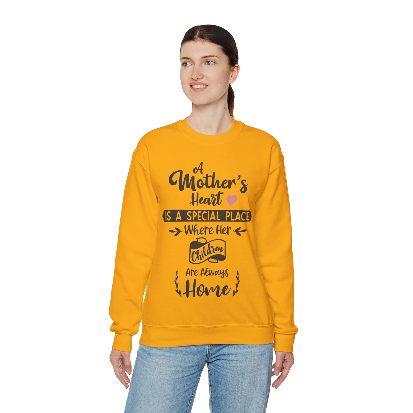 Mother's Heart is a special place - Unisex Heavy Blend™ Crewneck Sweatshirt